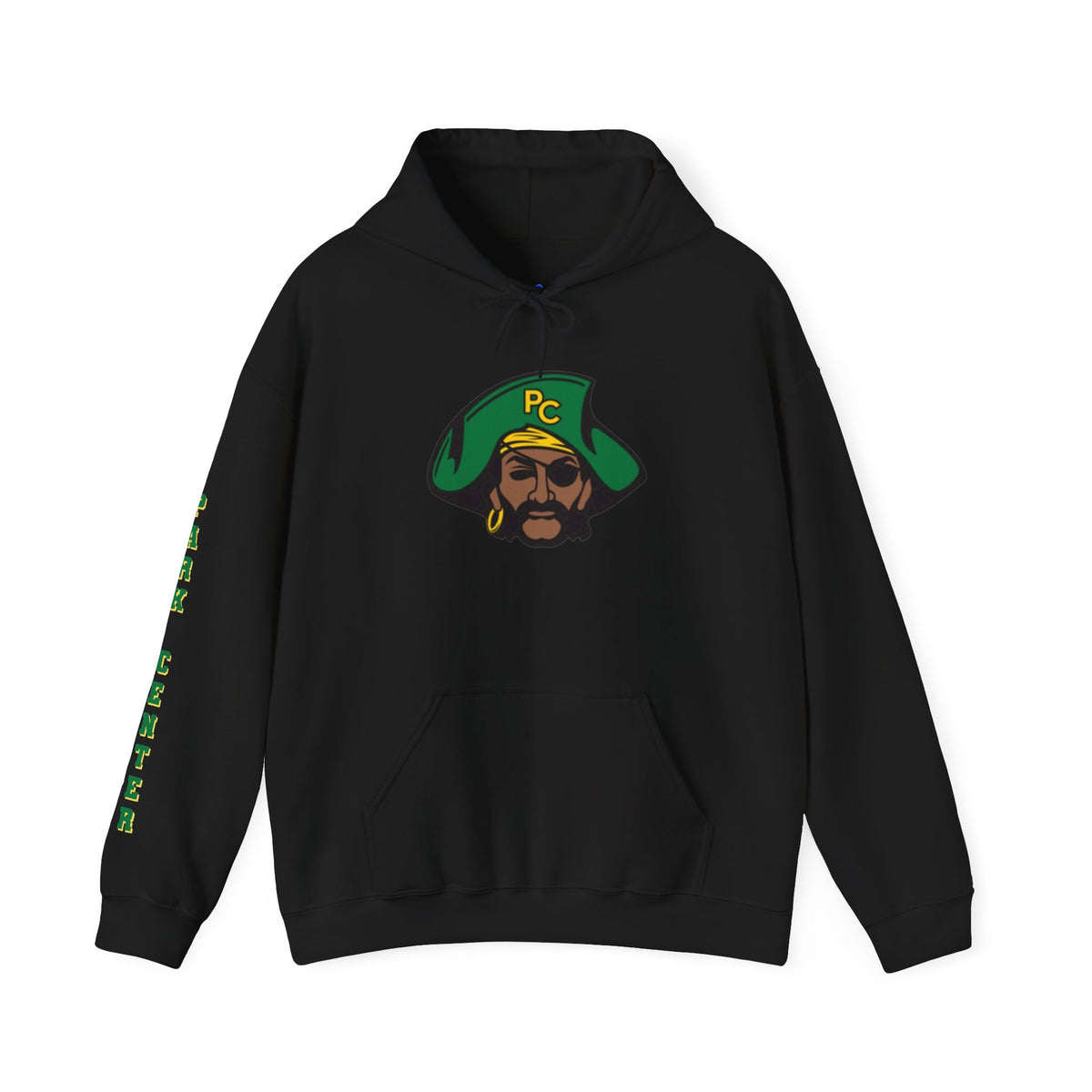 Pirate Captain Logo Hoodie - Park Center Crewneck Pullover