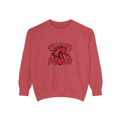 Stillwater Ponies Unisex Garment-Dyed Sweatshirt