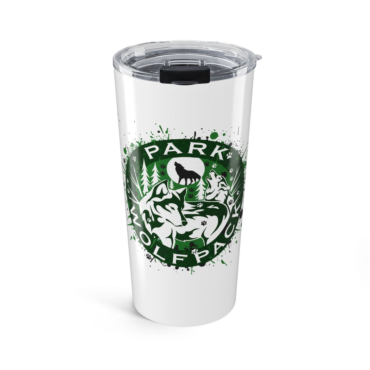 Park Cottage Grove Wolfpack 20oz Insulated Tumbler — School Spirit Travel Mug