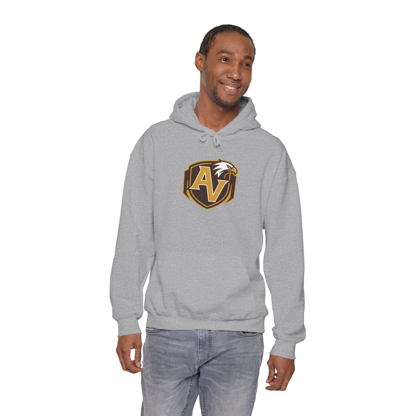 Apple Valley Eagles Emblem Hoodie