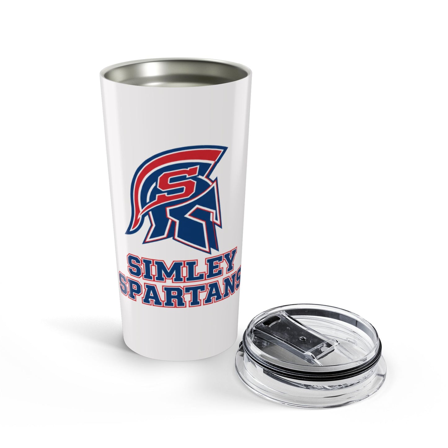 Simley Spartans 20oz Stainless Steel Tumbler — Insulated Travel Cup