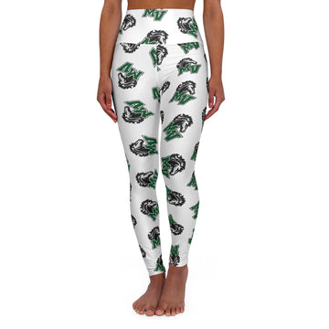 Mounds View Mustangs Trendy High Waisted Leggings
