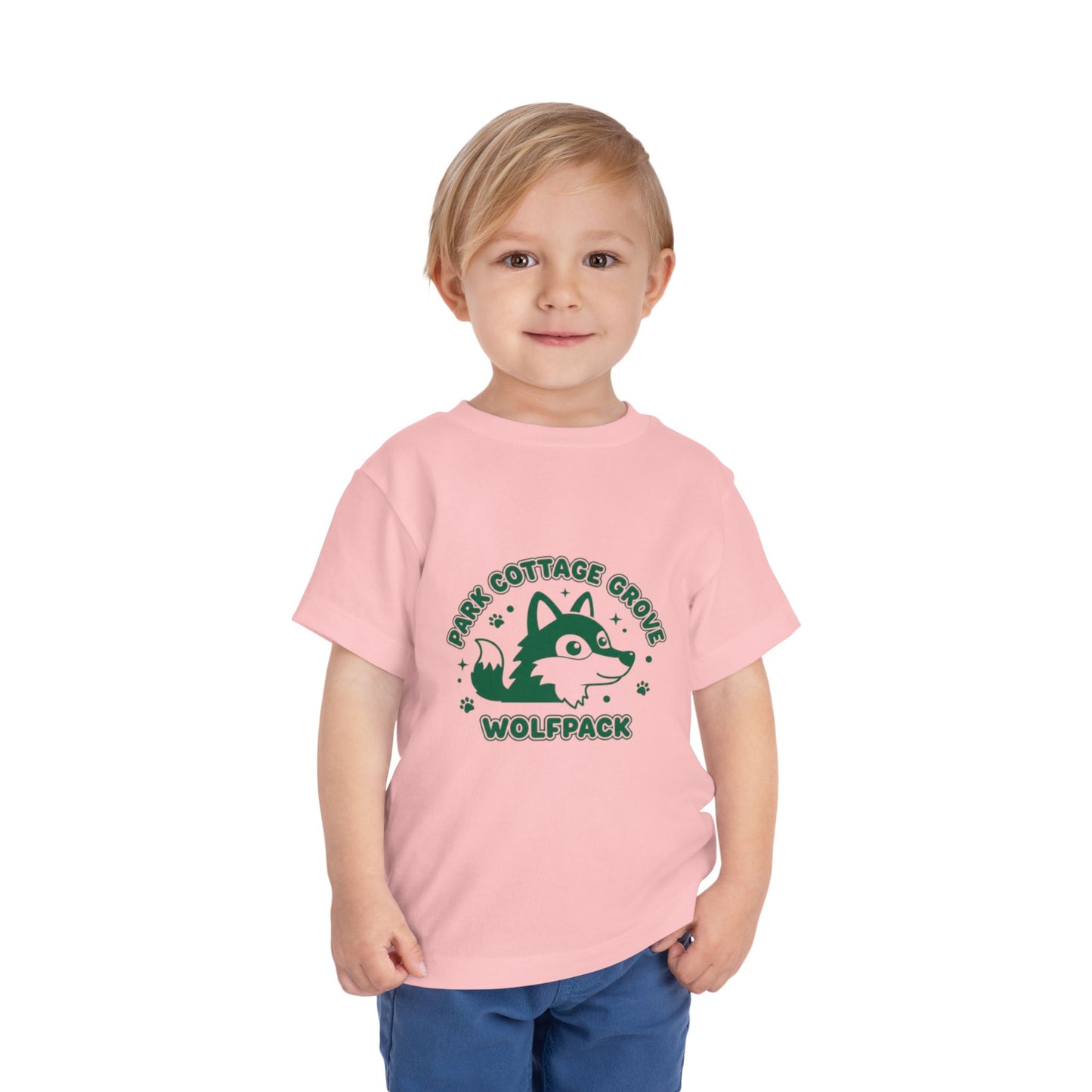 Park Wolfpack Toddler Short Sleeve Tee - Fun & Playful Kids' Shirt