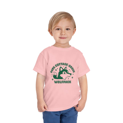 Park Wolfpack Toddler Short Sleeve Tee - Fun & Playful Kids' Shirt