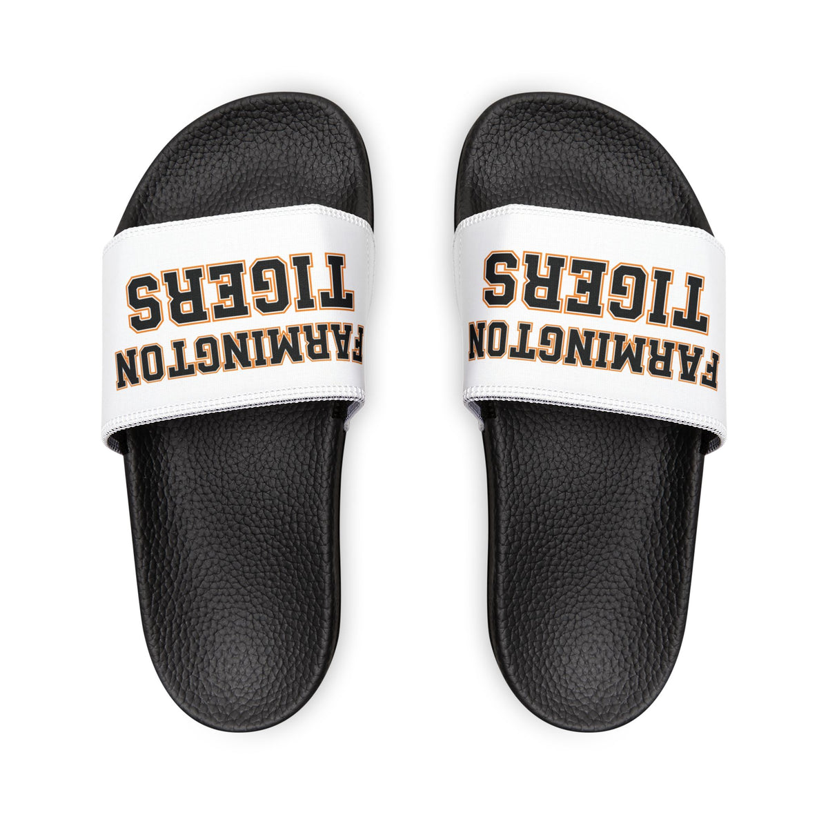 Farmington Tigers Men's Removable-Strap Sandals - Stylish Comfort for Game Day