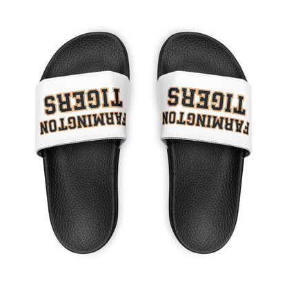 Farmington Tigers Men's Removable-Strap Sandals - Stylish Comfort for Game Day