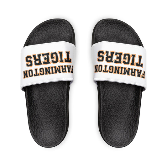 Farmington Tigers Men's Removable-Strap Sandals - Stylish Comfort for Game Day
