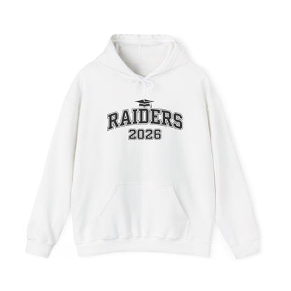 Roseville Raiders Class of 2026 Block Hoodie