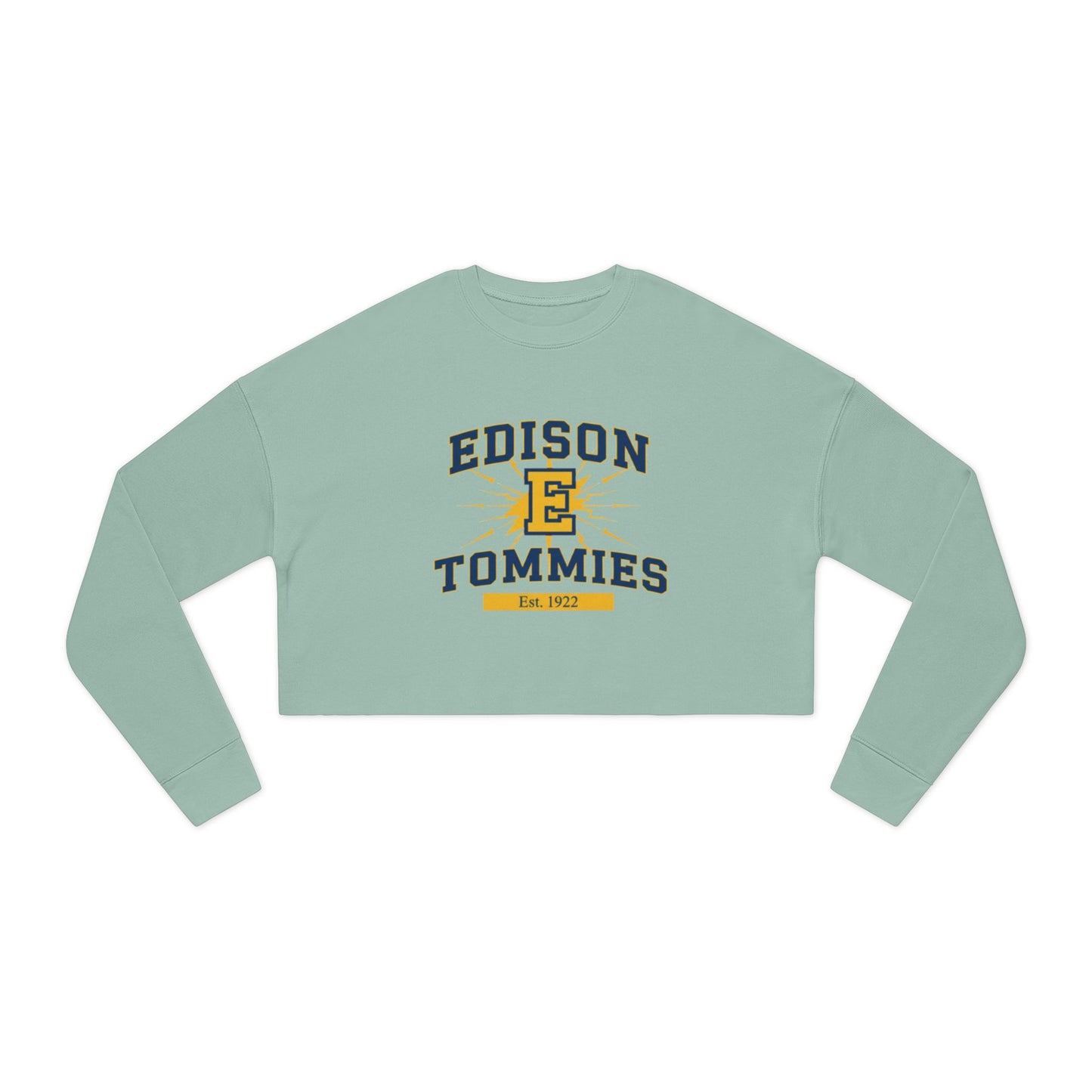 Minneapolis Edison Tommies Cropped Sweatshirt for Women - Trendy & Fun