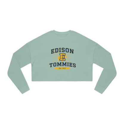 Minneapolis Edison Tommies Cropped Sweatshirt for Women - Trendy & Fun