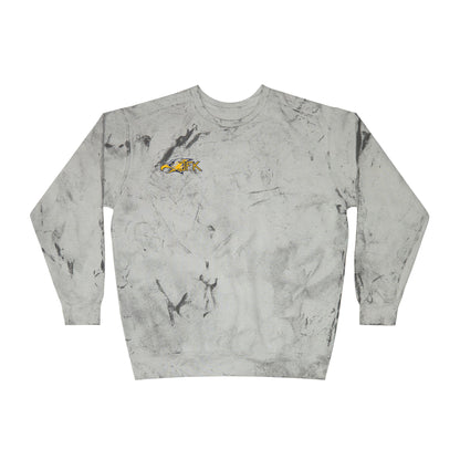 Bloomington Kennedy Eagles Color Blast Crewneck Sweatshirt for a Vibrant Vibe, Unisex Tie-Dye Fashion