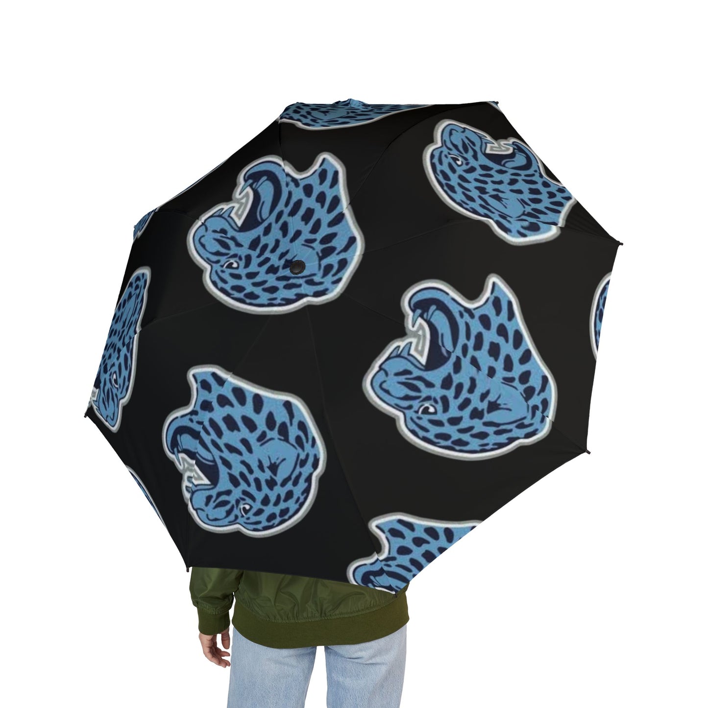 Bloomington Jefferson Jaguars Stylish Foldable Umbrella - Compact Rain Protection