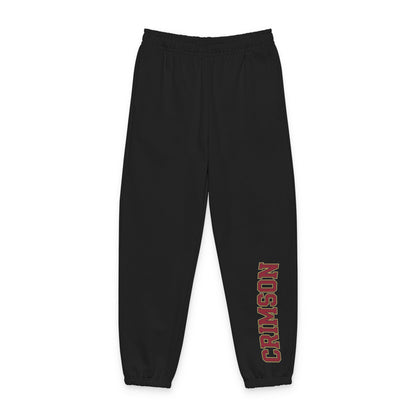 Maple Grove Crimson Sweatpants — Cozy Athletic Team Joggers