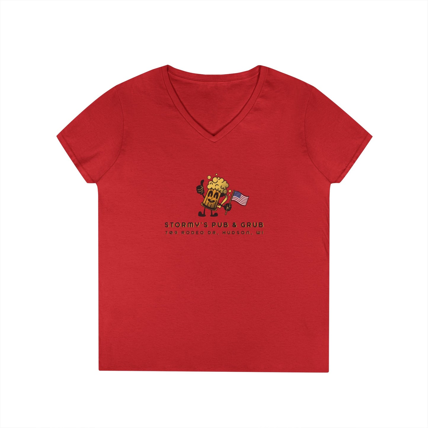 Women's V-Neck T-Shirt — "I Only Drink Beer 3 Days a Week: Yesterday, Today & Tomorrow"
