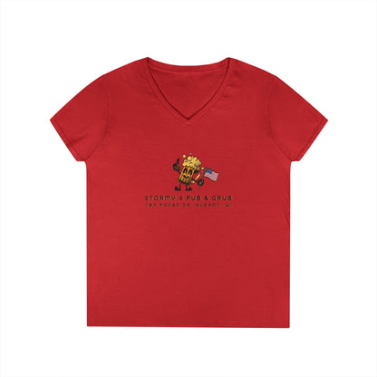 Women's V-Neck T-Shirt — "I Only Drink Beer 3 Days a Week: Yesterday, Today & Tomorrow"