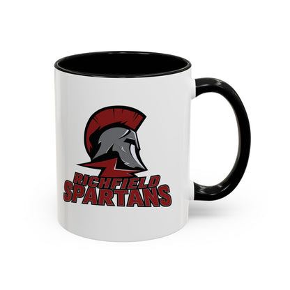 Richfield Spartans Accent Coffee Mug - Stylish 15 oz or 11 oz