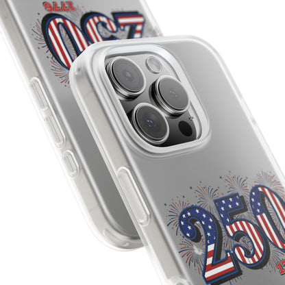 American Flag iphone case 250th Anniversary Fireworks