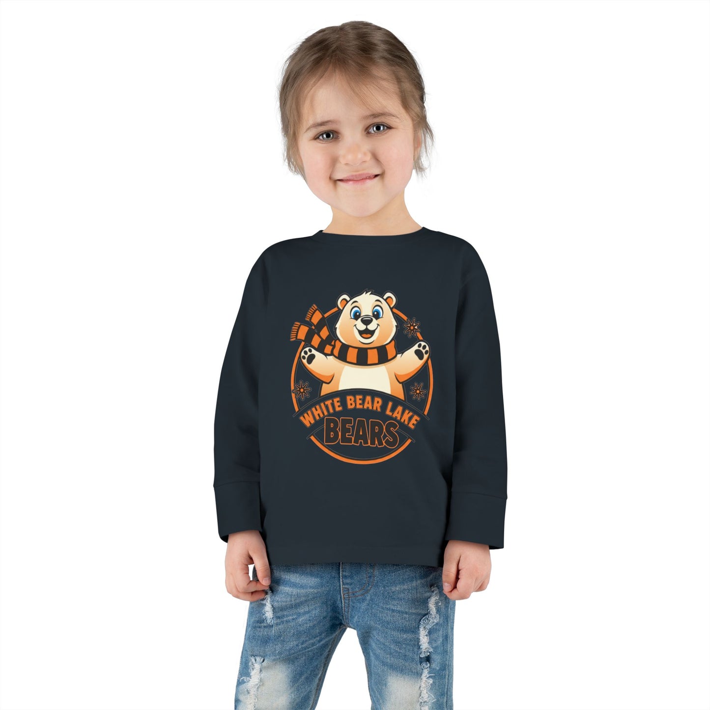Toddler Long Sleeve Tee - White Bear Lake Bears