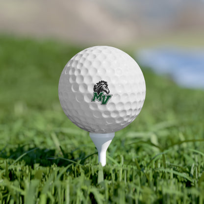 Mounds View Mustangs Golf Balls - Set of 6, Perfect for Golf Enthusiasts & Gifts