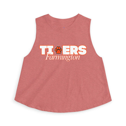 Farmington Tigers Crop Top — Women’s Athletic Tank