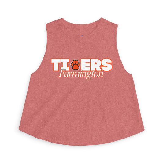 Farmington Tigers Crop Top — Women’s Athletic Tank