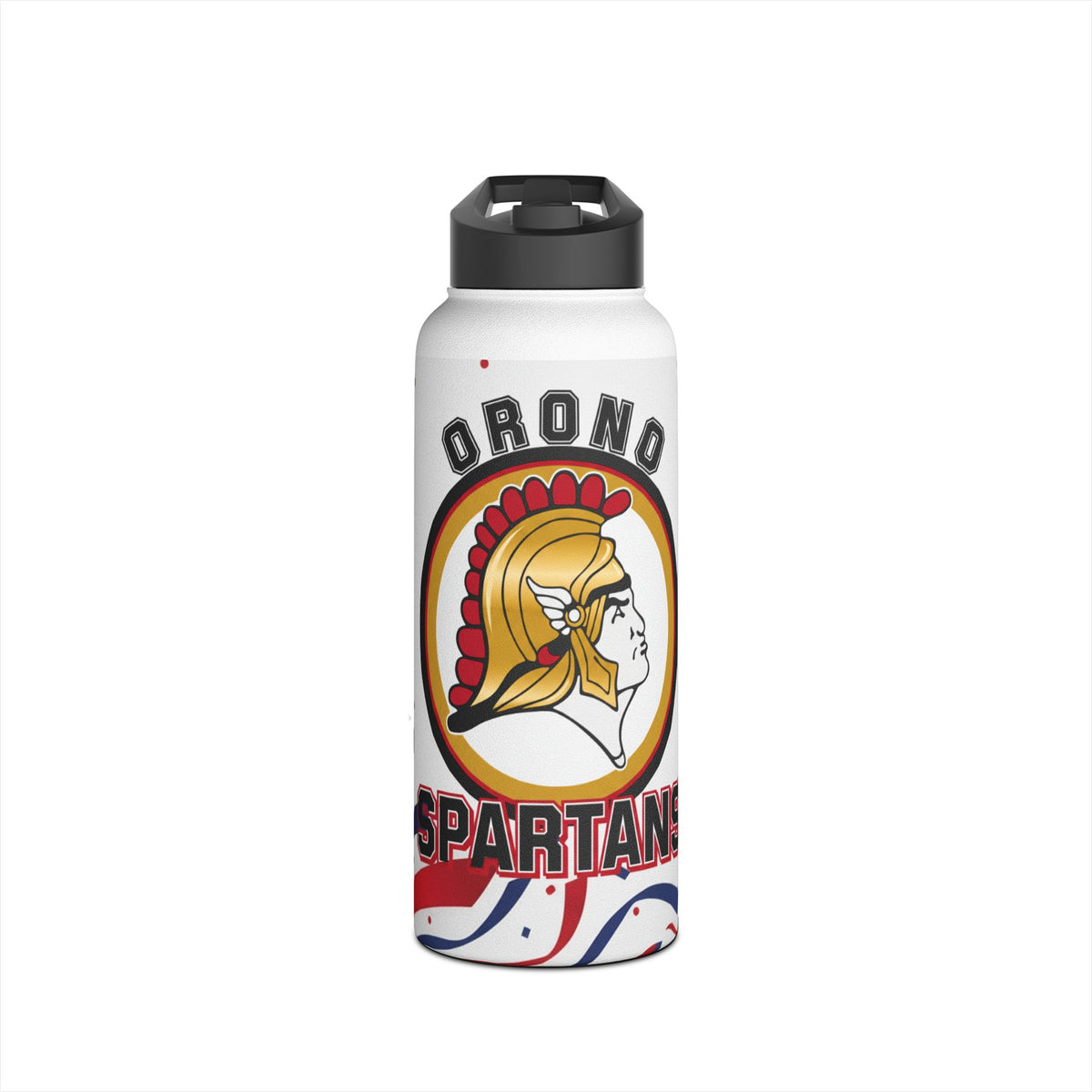 Orono Spartans Red & Blue Stainless Steel Team Bottle