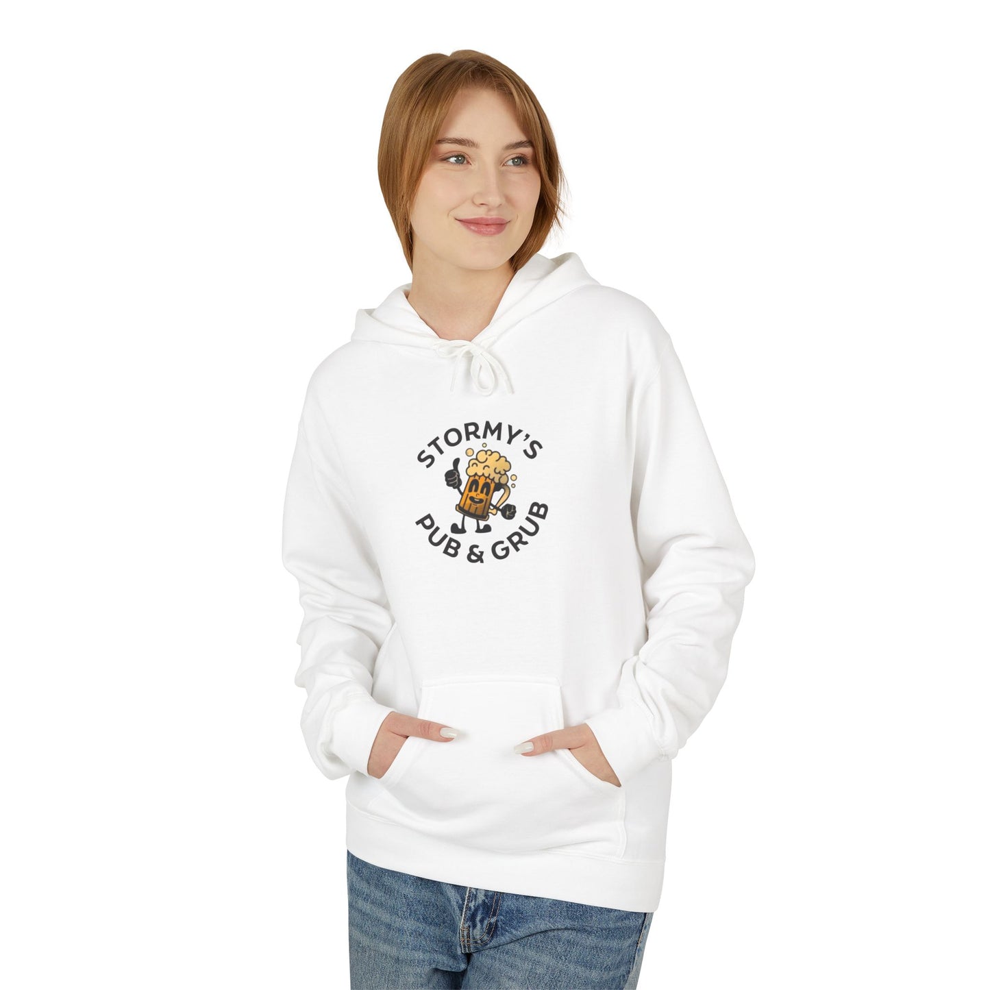 Stormy's Pub & Grub Hoodie – Vintage Pub Logo Pullover