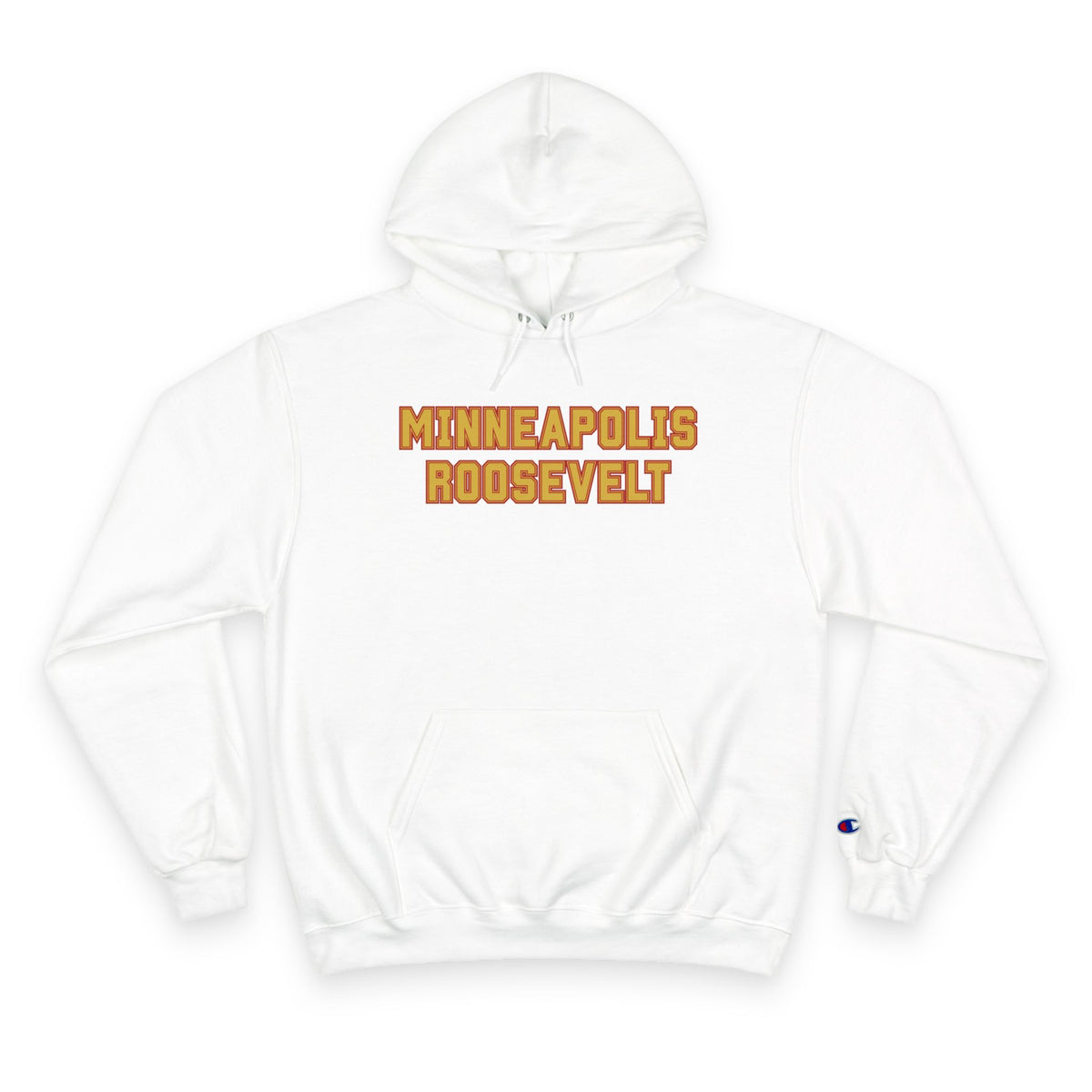 Minneapolis Roosevelt Teddies Champion Hoodie — Retro Collegiate Pullover