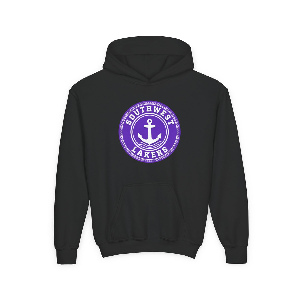 Minneapolis Southwest Lakers Youth Hooded Sweatshirt - Comfortable and Stylish Team Gear
