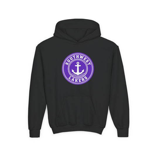 Minneapolis Southwest Lakers Youth Hooded Sweatshirt - Comfortable and Stylish Team Gear