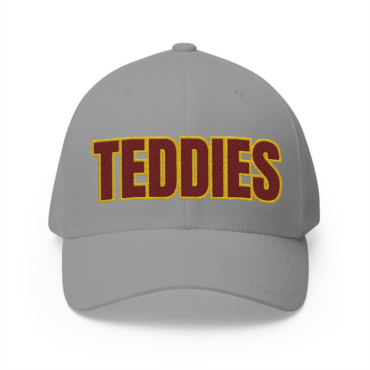 Minneapolis Roosevelt Teddies Embroidered 'TEDDIES' Baseball Cap – Retro Collegiate Lettering Closed-Back Hat