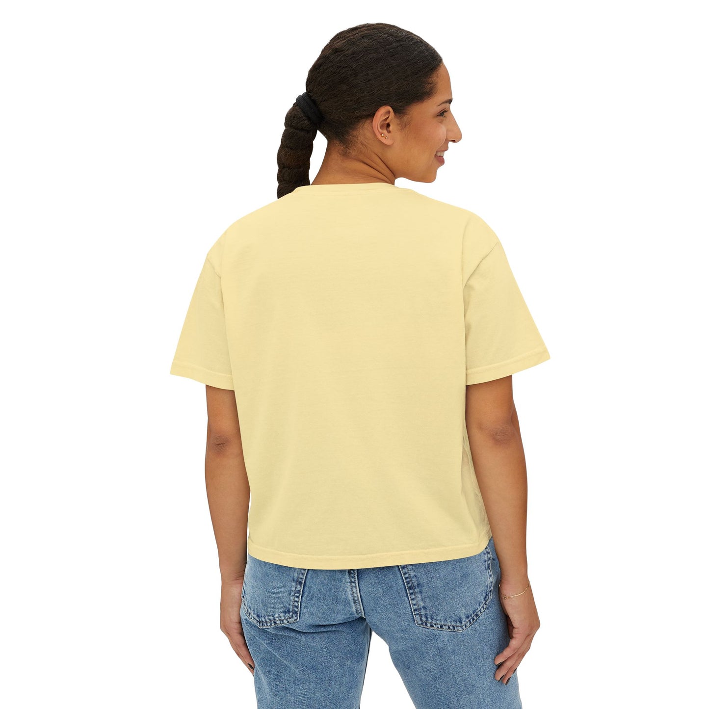 Maple Grove Crimson Stylish Women's Boxy Tee  - Casual & Comfy
