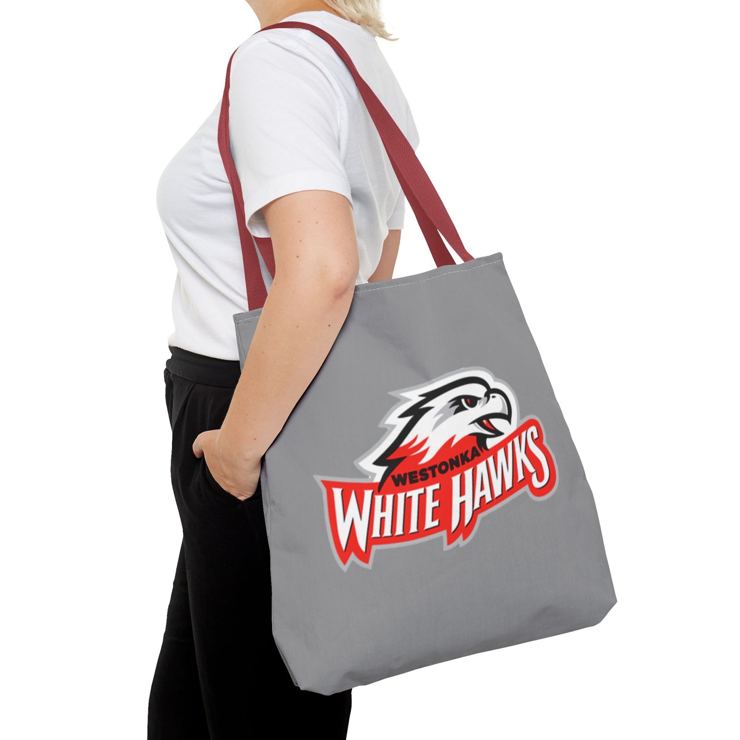 Mound Westonka White Hawks Tote Bag - Versatile Eco-Friendly Carrier