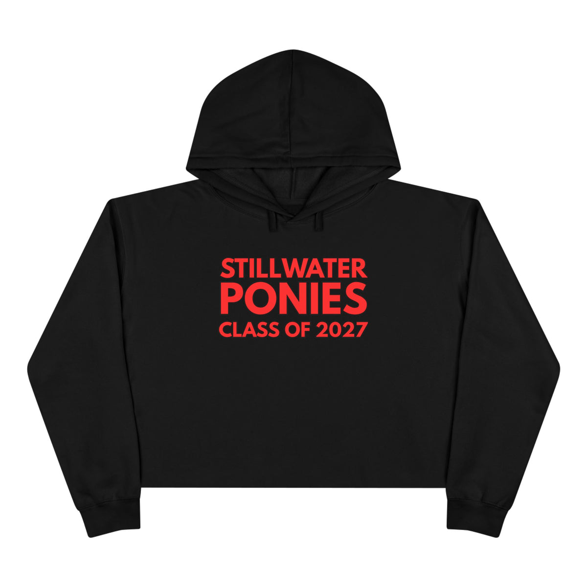 Stillwater Ponies Class of 2027 Cropped Hoodie