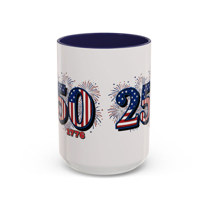 Patriotic Coffee Mug - Americas 250th Anniversary
