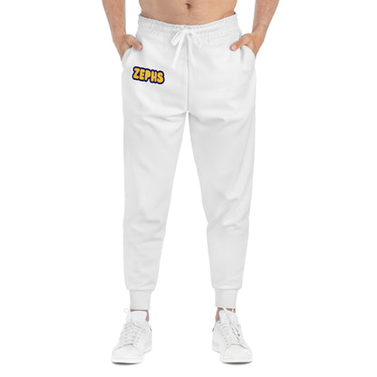 Mahtomedi Zephyrs White Men's Athletic Joggers