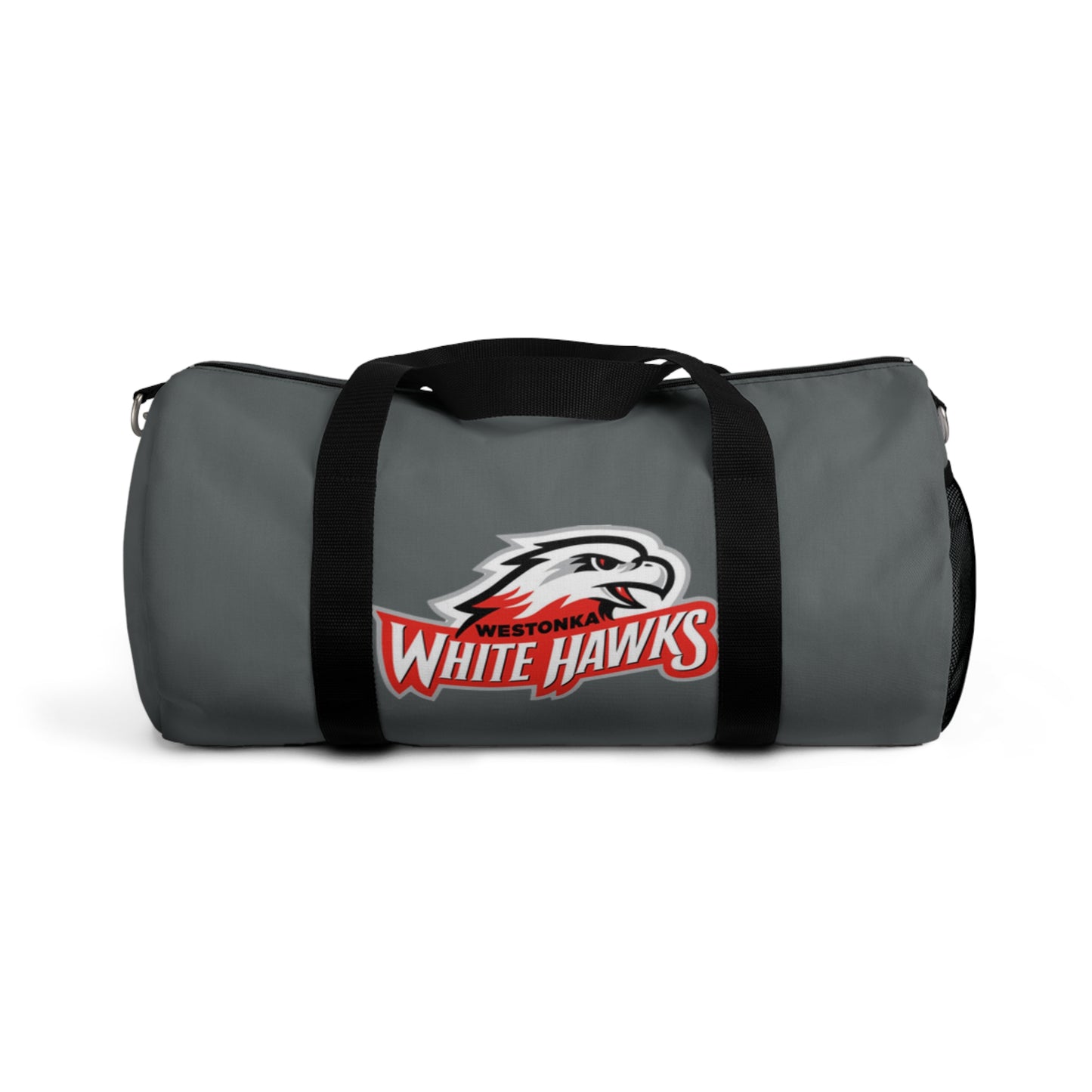 Mound Westonka White Hawks Duffel Bag - Stylish Gym & Travel Bag