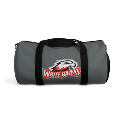 Mound Westonka White Hawks Duffel Bag - Stylish Gym & Travel Bag