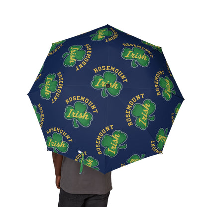 Rosemount Irish Stylish Foldable Umbrella - Compact Rain Protection