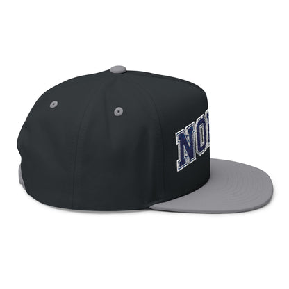 Minneapolis North Embroidered Flat Bill Cap