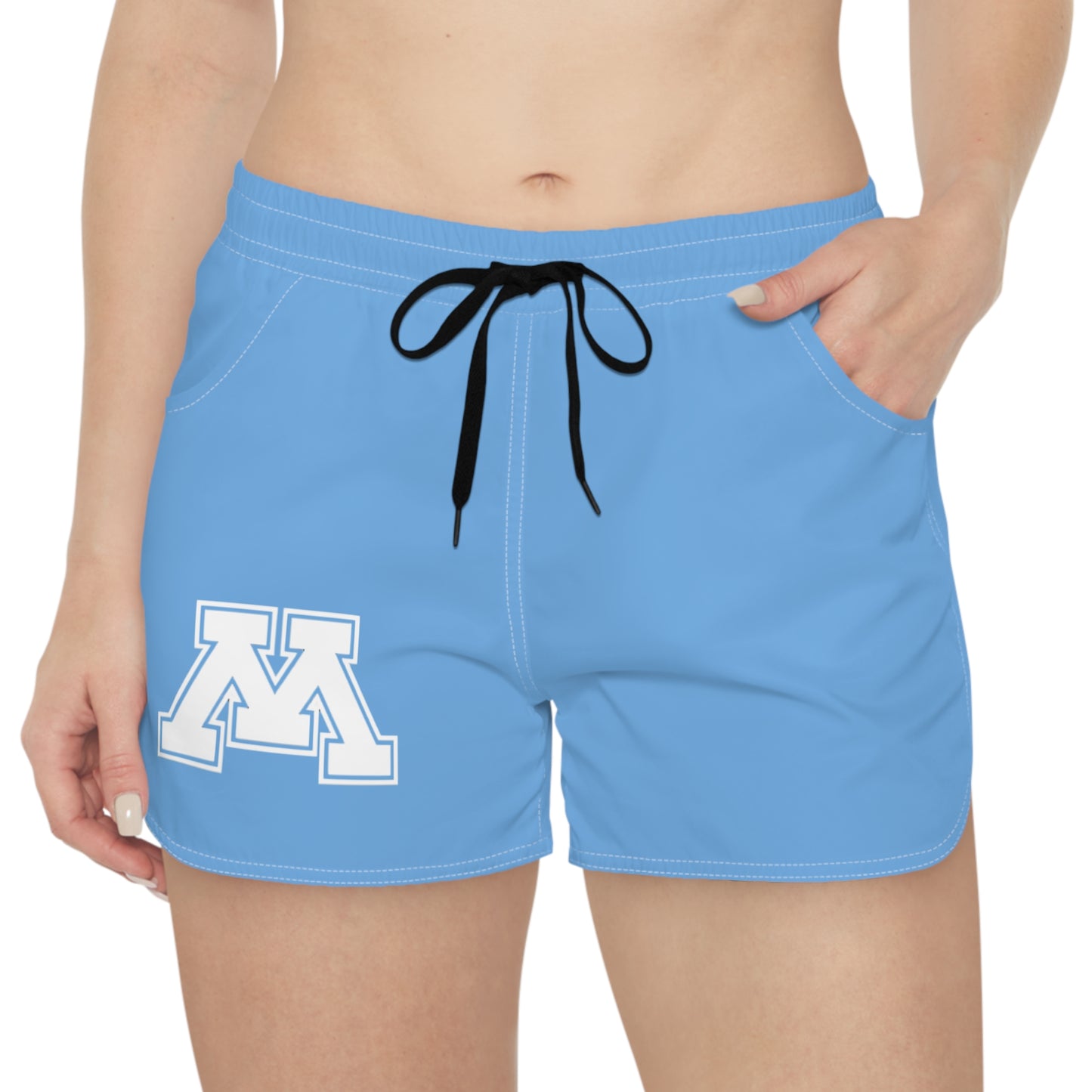 Minnetonka Skippers Light Blue Women's Casual Shorts
