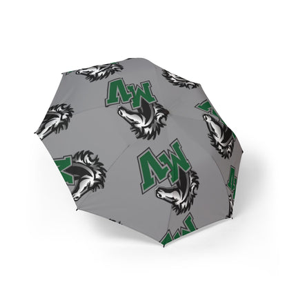 Mounds View Mustangs Stylish Foldable Umbrella - Compact Rain Protection