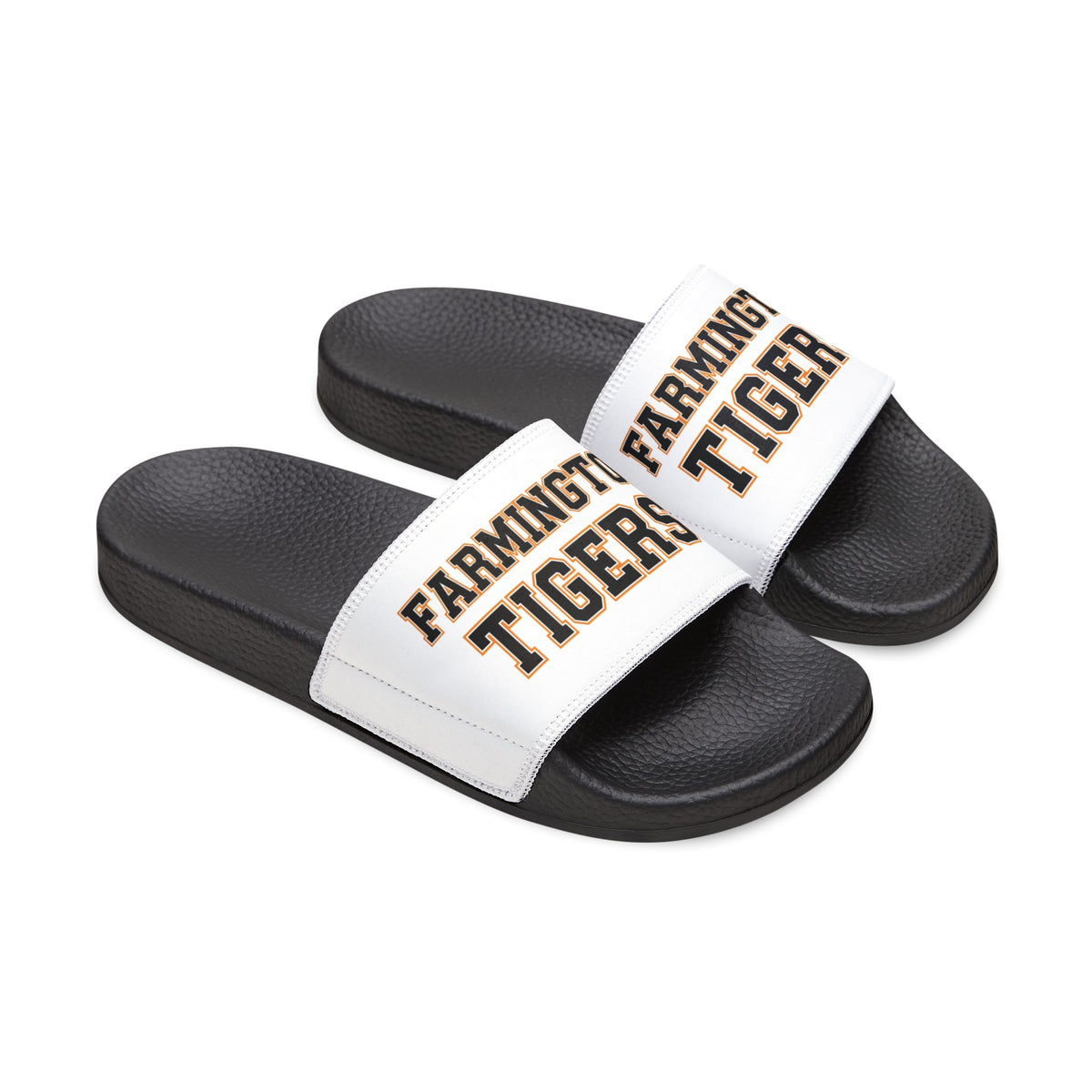 Farmington Tigers Men's Removable-Strap Sandals - Stylish Comfort for Game Day