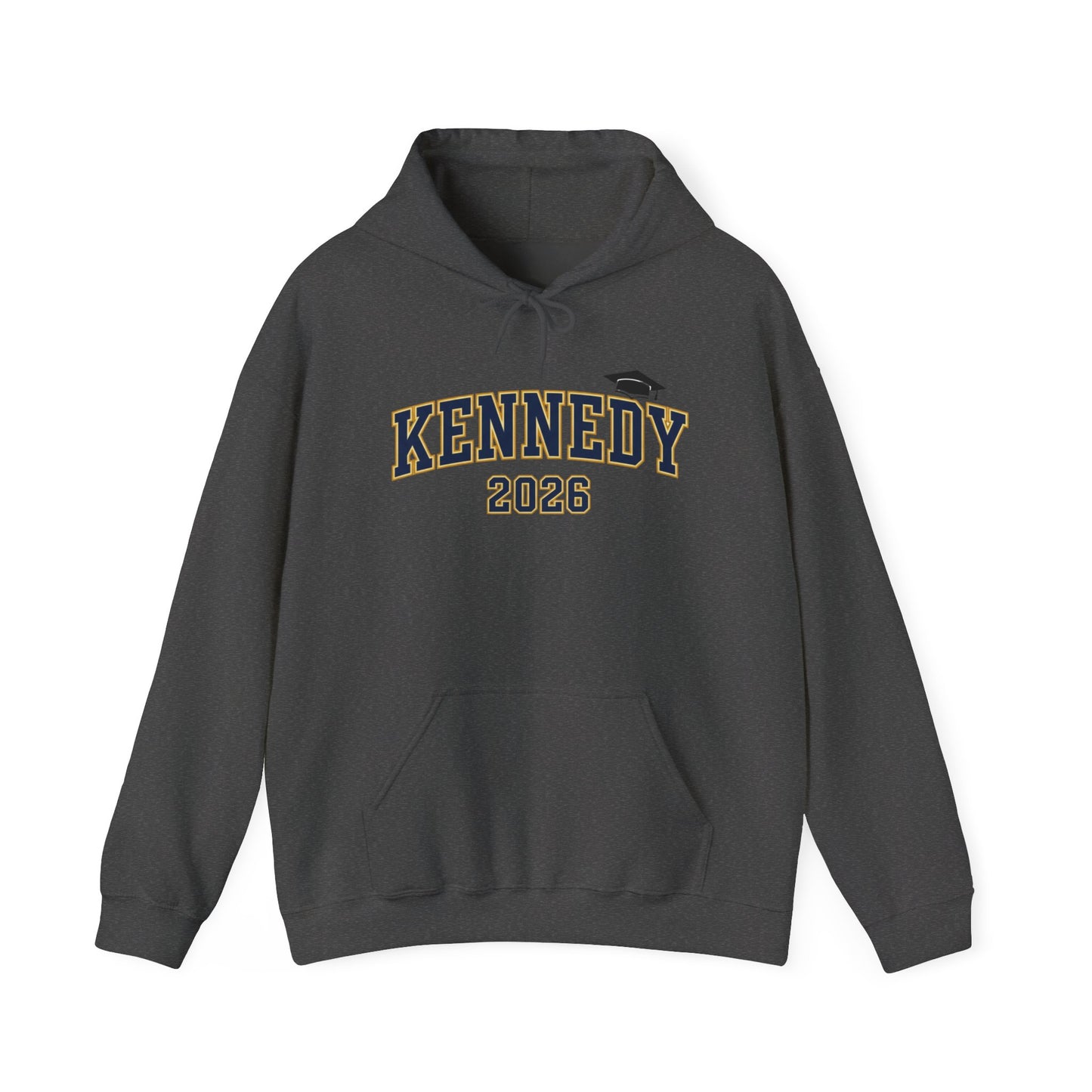 Bloomington Kennedy JFK Class of 2026 Block Hoodie