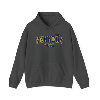 Bloomington Kennedy JFK Class of 2026 Block Hoodie