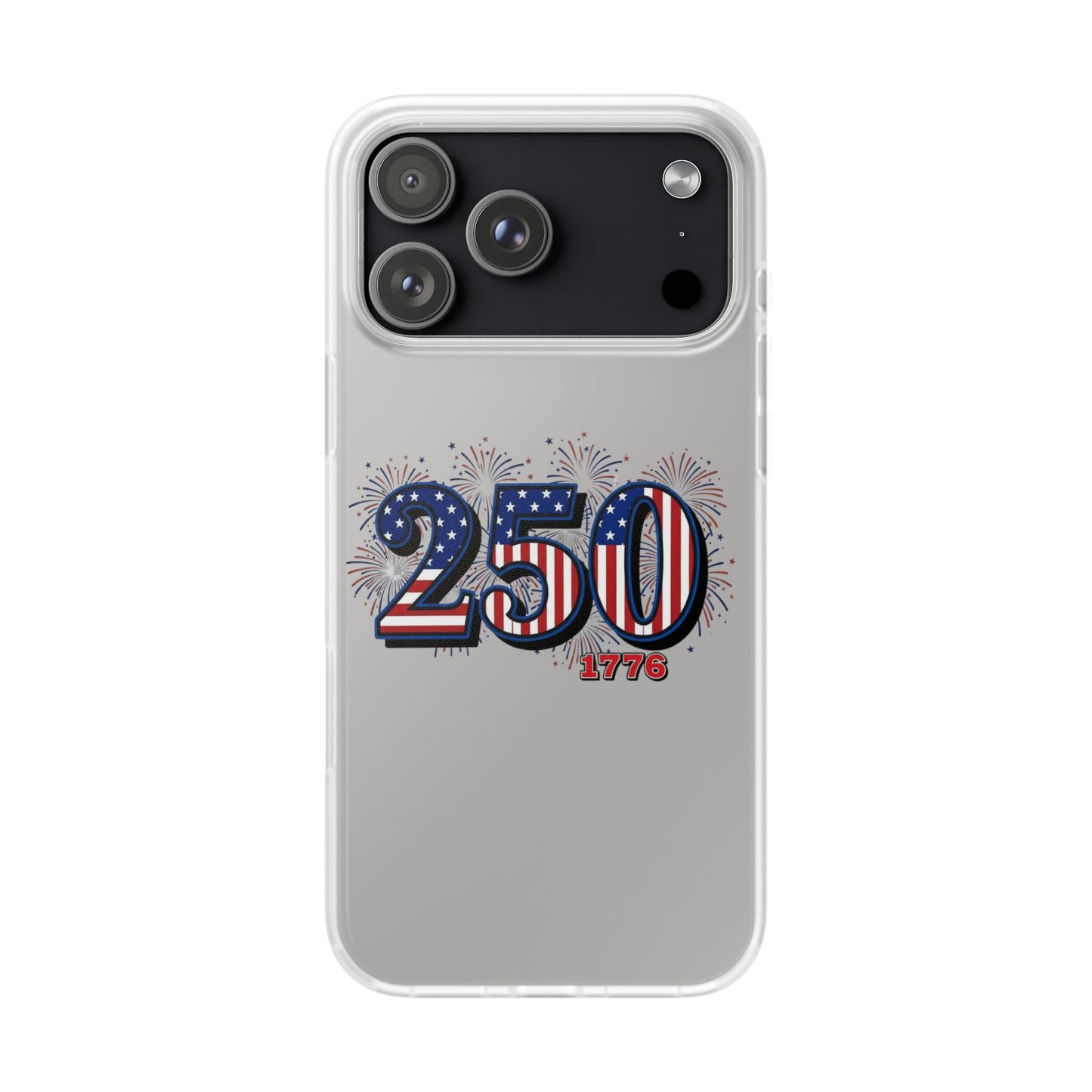 American Flag iphone case 250th Anniversary Fireworks