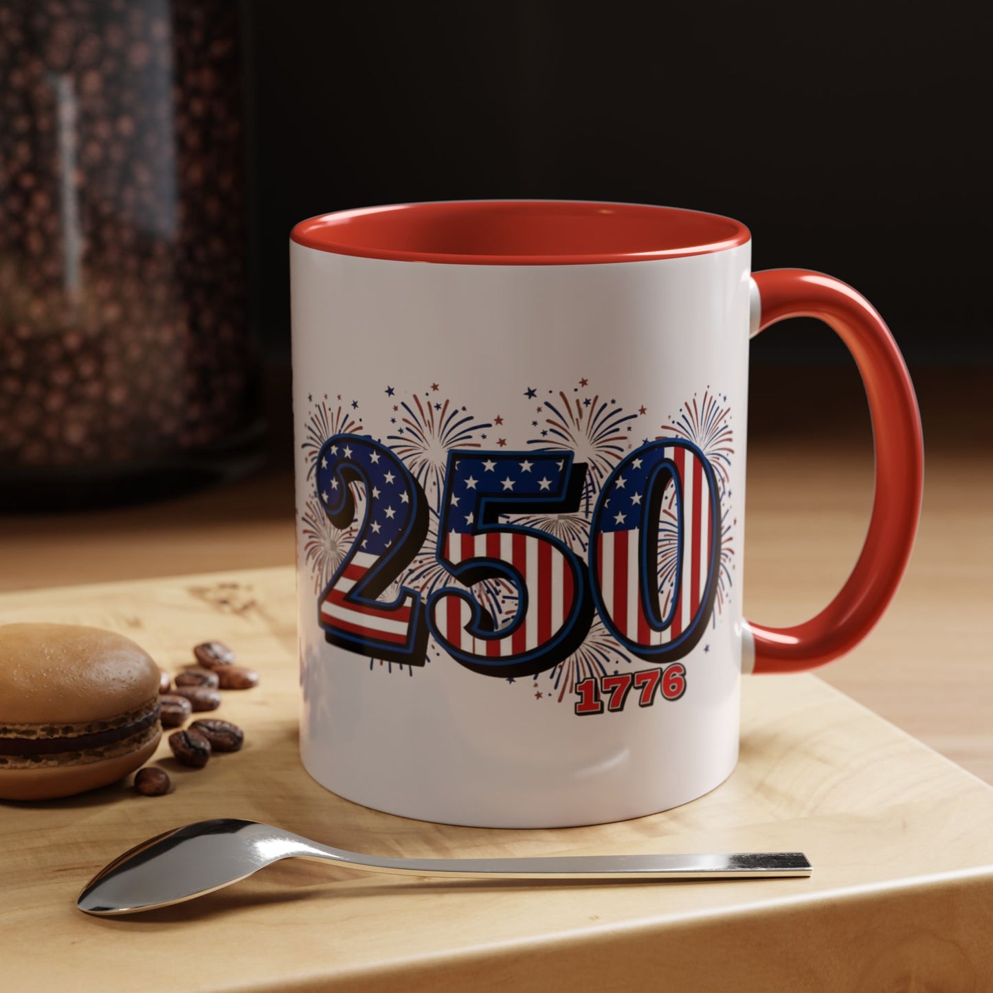 Patriotic Coffee Mug - Americas 250th Anniversary