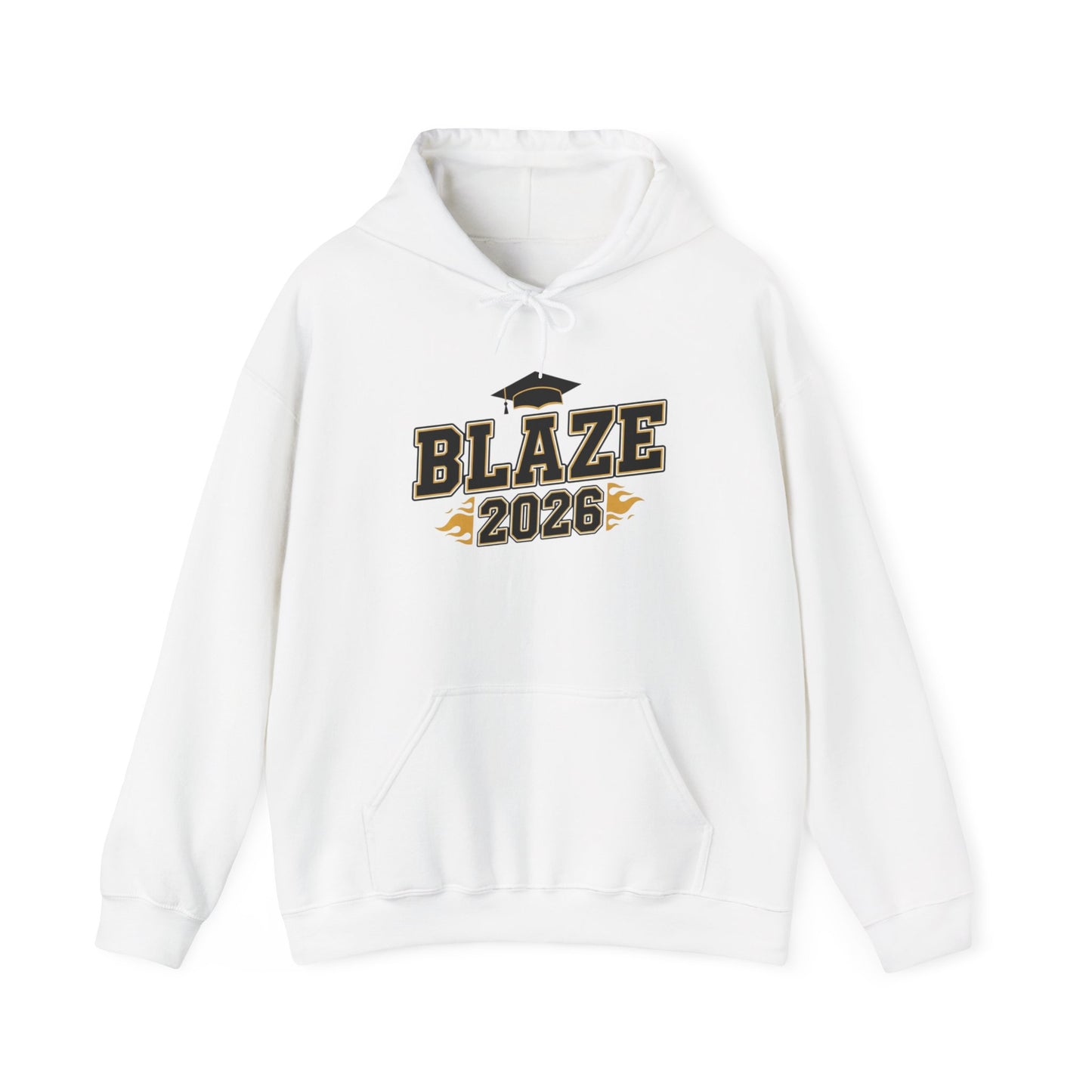 Burnsville Blaze Class of 2026 Block Hoodie