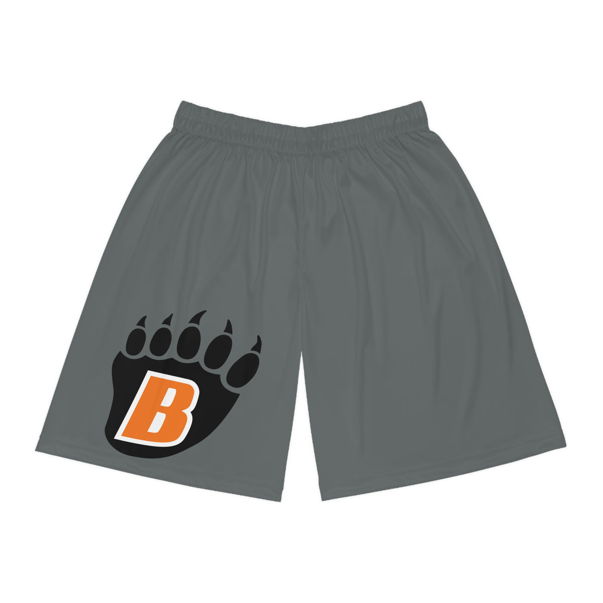 White Bear Lake Bears Grey Basketball Shorts