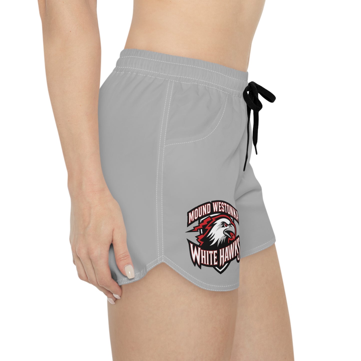 Mound Westonka White Hawks Women's Grey Casual Shorts